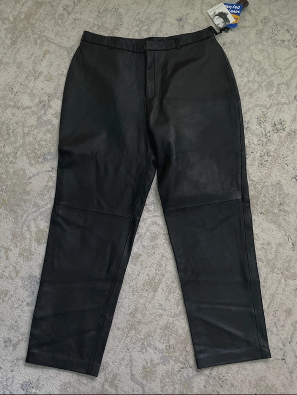 Lambskin Leather Pants women’s size 18 genuine leather plus size